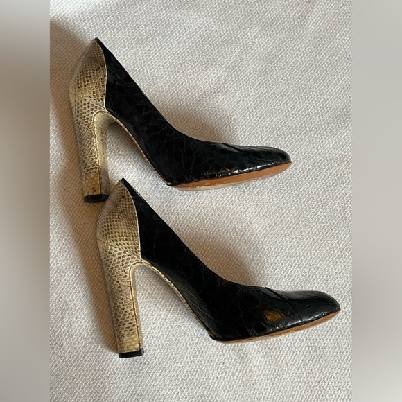 Chloe reptile look pumps - Picture 3 of 11